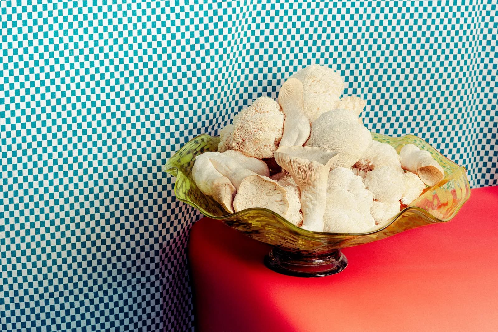 Lion's Mane with butter and garlic
