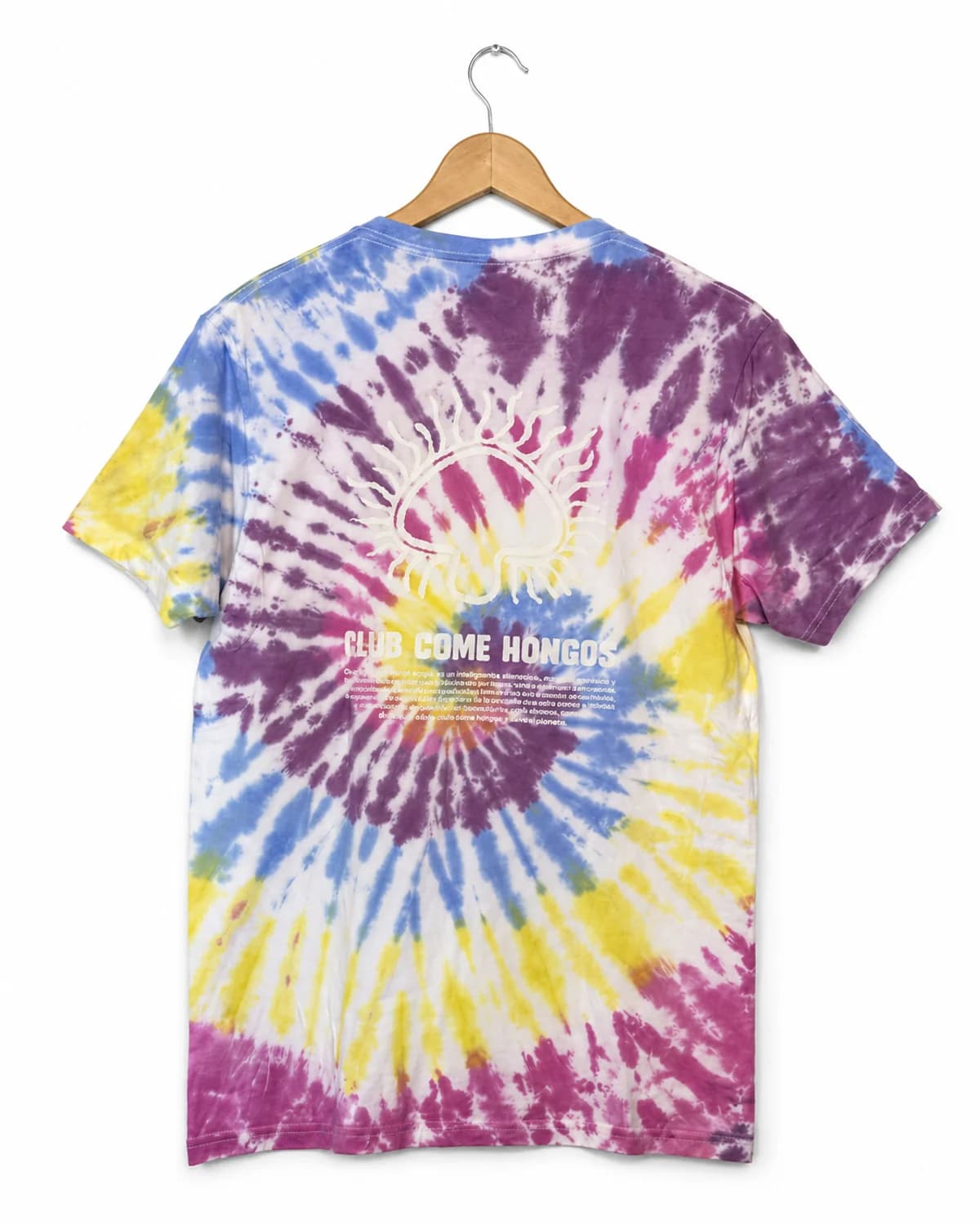 Fungívora, playera tie-dye Club Come Hongos