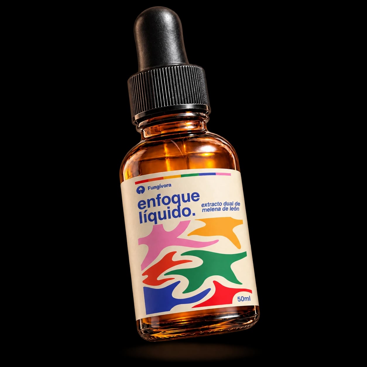 Enfoque líquido. bottle